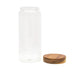 Acacia Wood Glass Jar 2L - Little Label Co - - 30%, Acacia Storage Jars, Acacia Wood, Food Storage Containers, Glass Storage, Kitchen Organisation, Pantry Organisation