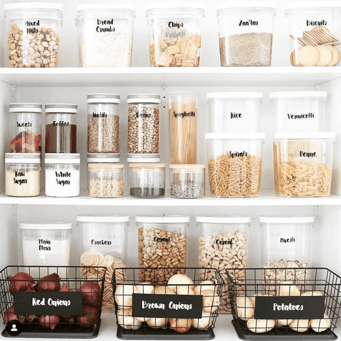 10 Ways To Get The Most Out Of A Small Pantry - Little Label Co