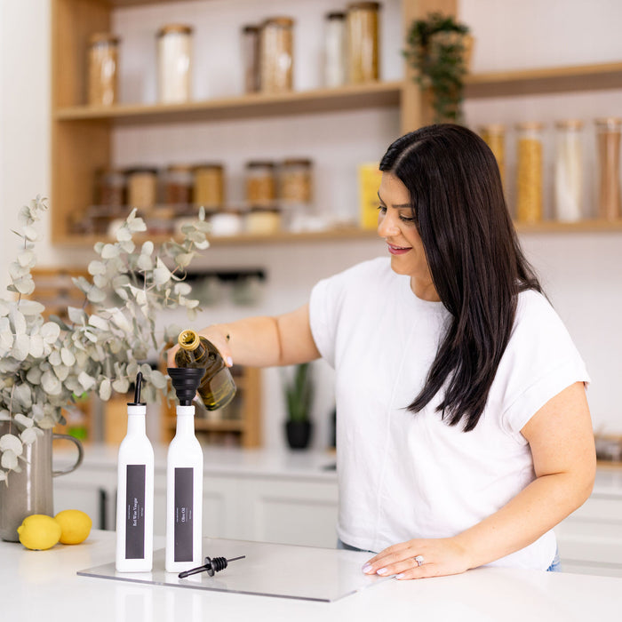 Cooking Oil Labels: A Flavourful Addition to Your Organised Pantry