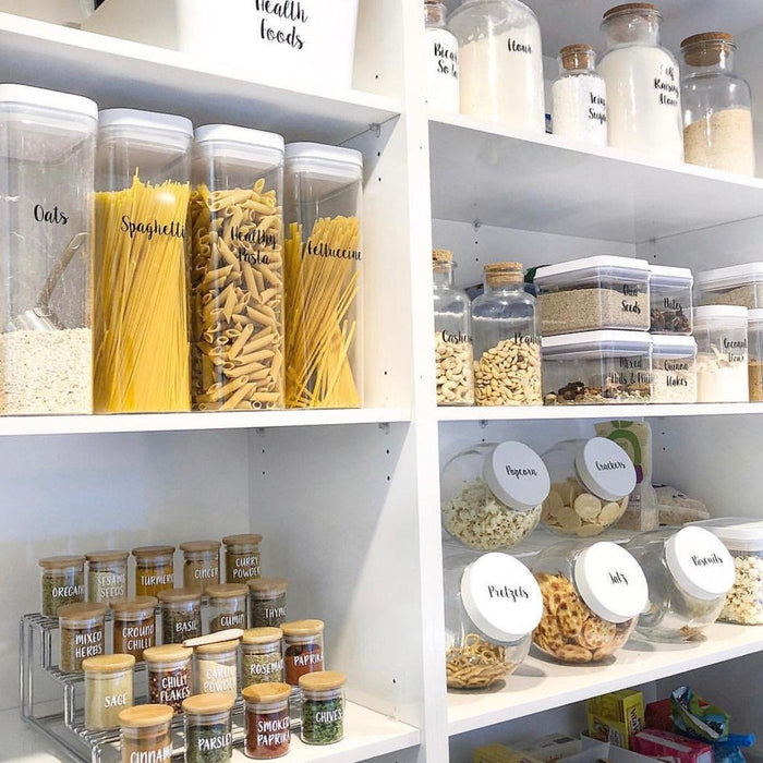 6 easy steps to get the pantry of your dreams - Little Label Co