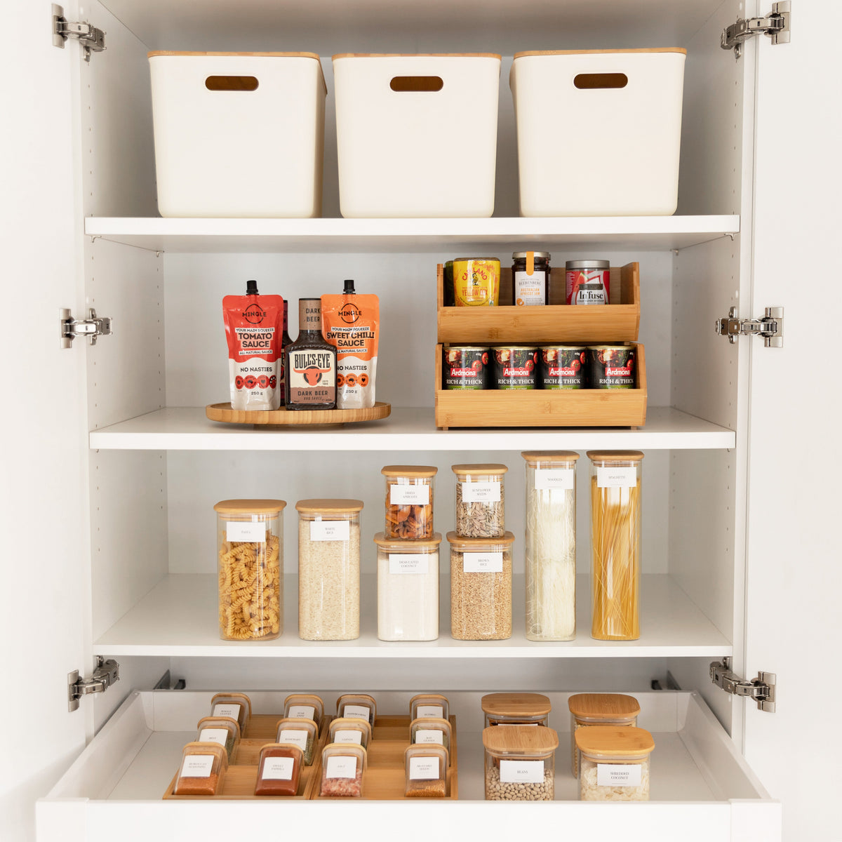 How to Reduce Food Waste with Better Pantry Organisation | Little Label Co