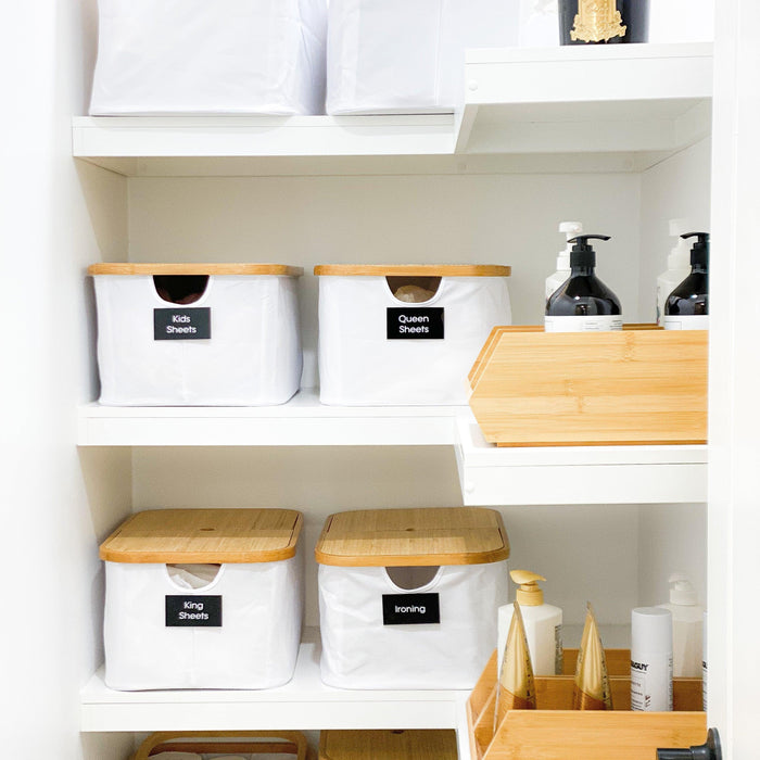 10 Genius Ways to Organise Your Linen Cupboard Using Linen Storage Baskets