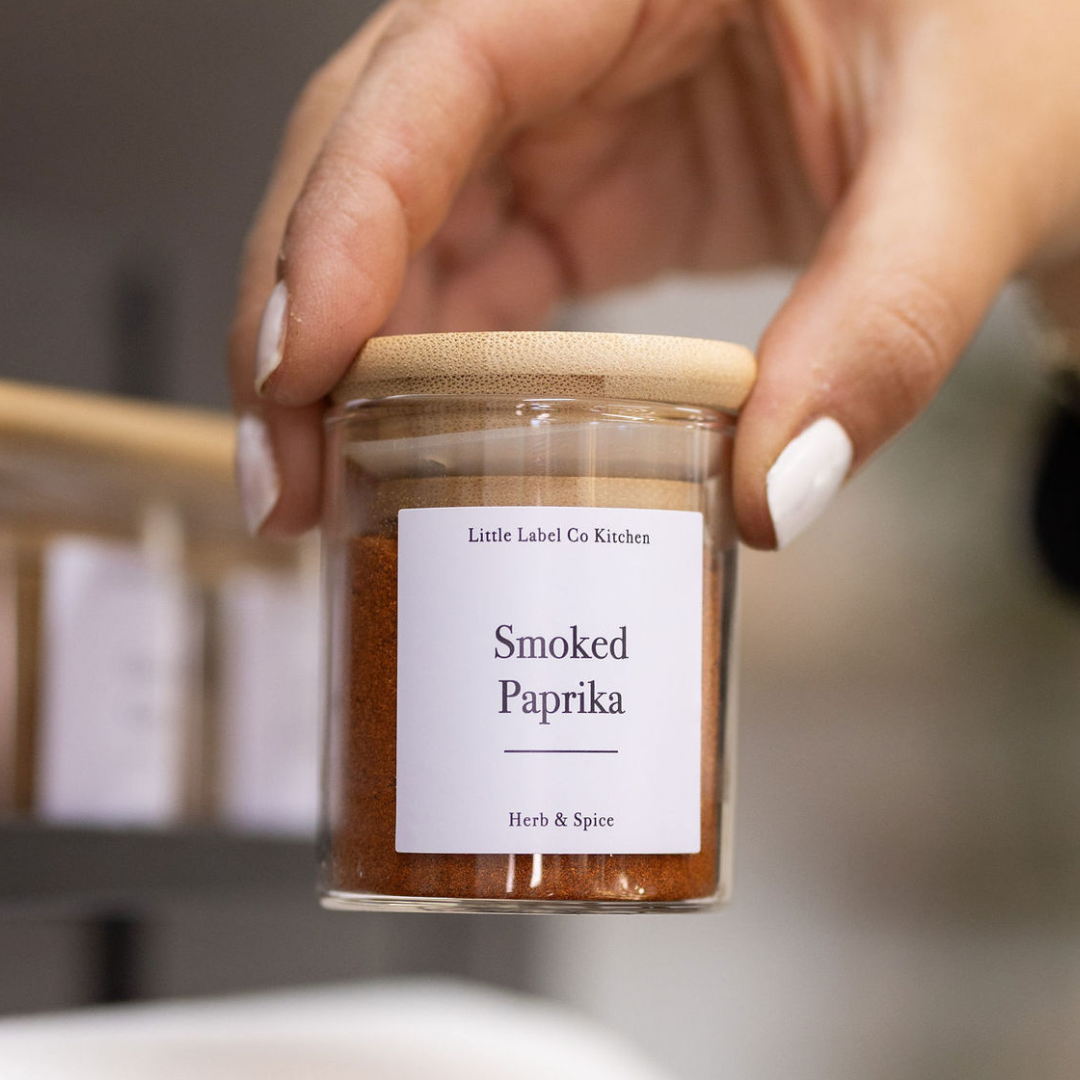 Herb and Spice stickers to organise your herb and spice racks