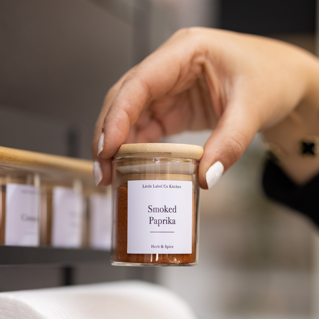 Herb and Spice Organisation Labels and Stickers