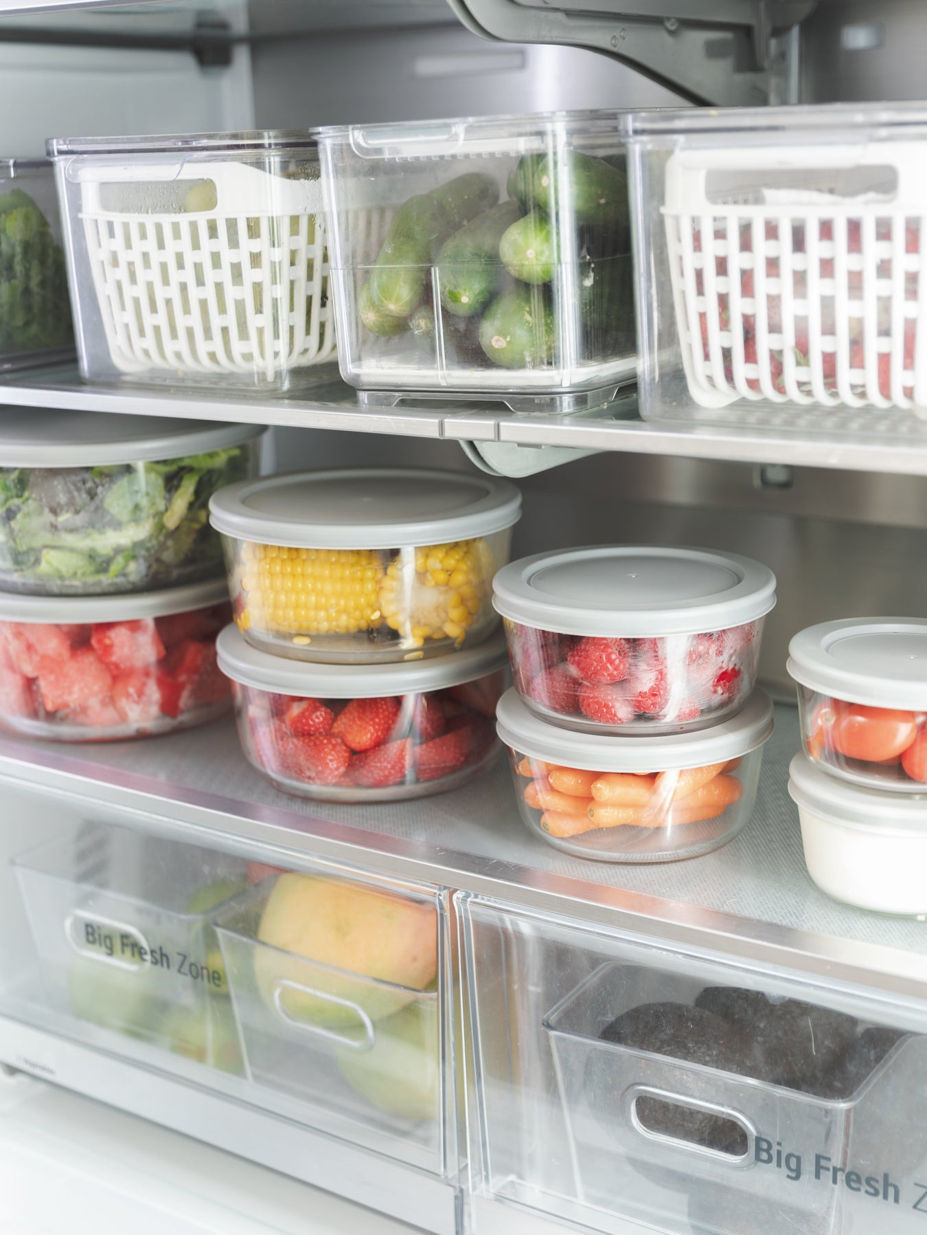Fruit Containers for Fridge Organisation