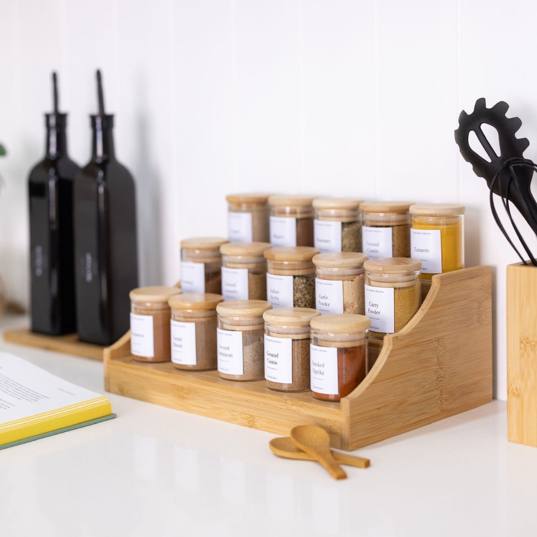 Herb and Spice Organisation For your Pantry and Kitchen — Little Label Co