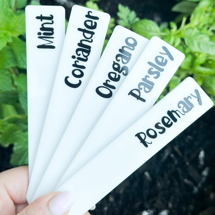 Acrylic Garden Stake (with custom labels)