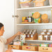 Essential Square Bamboo Pantry Pack - Little Label Co Australia - The Home of Organisation For Kitchen, Bathroom, Laundry & More