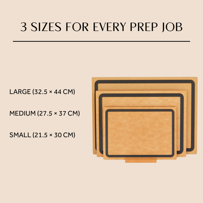 Wood Fibre Chopping Boards (3 Pack) - Little Label Co Australia - The Home of Organisation For Kitchen, Bathroom, Laundry & More