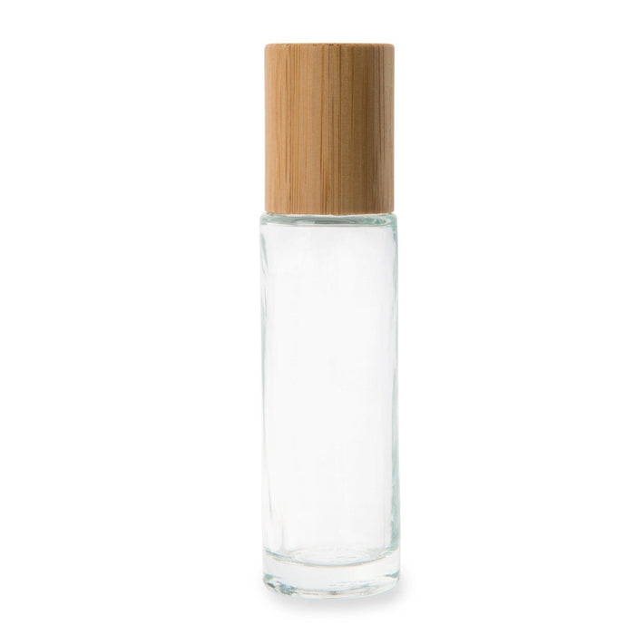 3 / 500px 10ml Natürliche Bambus-Holz-Glas-Rollflaschen