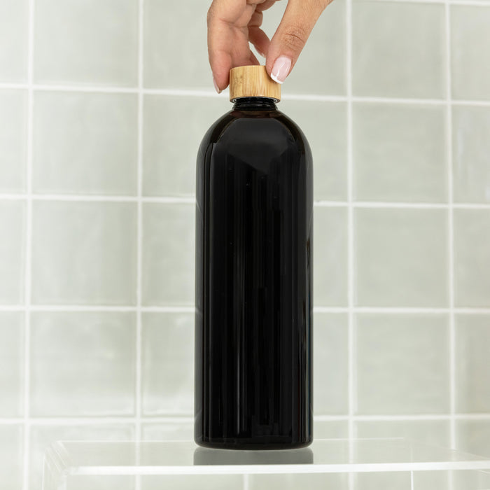 1L Refillable Bathroom Bottle - Little Label Co Australia - The Home of Organisation For Kitchen, Bathroom, Laundry & More
