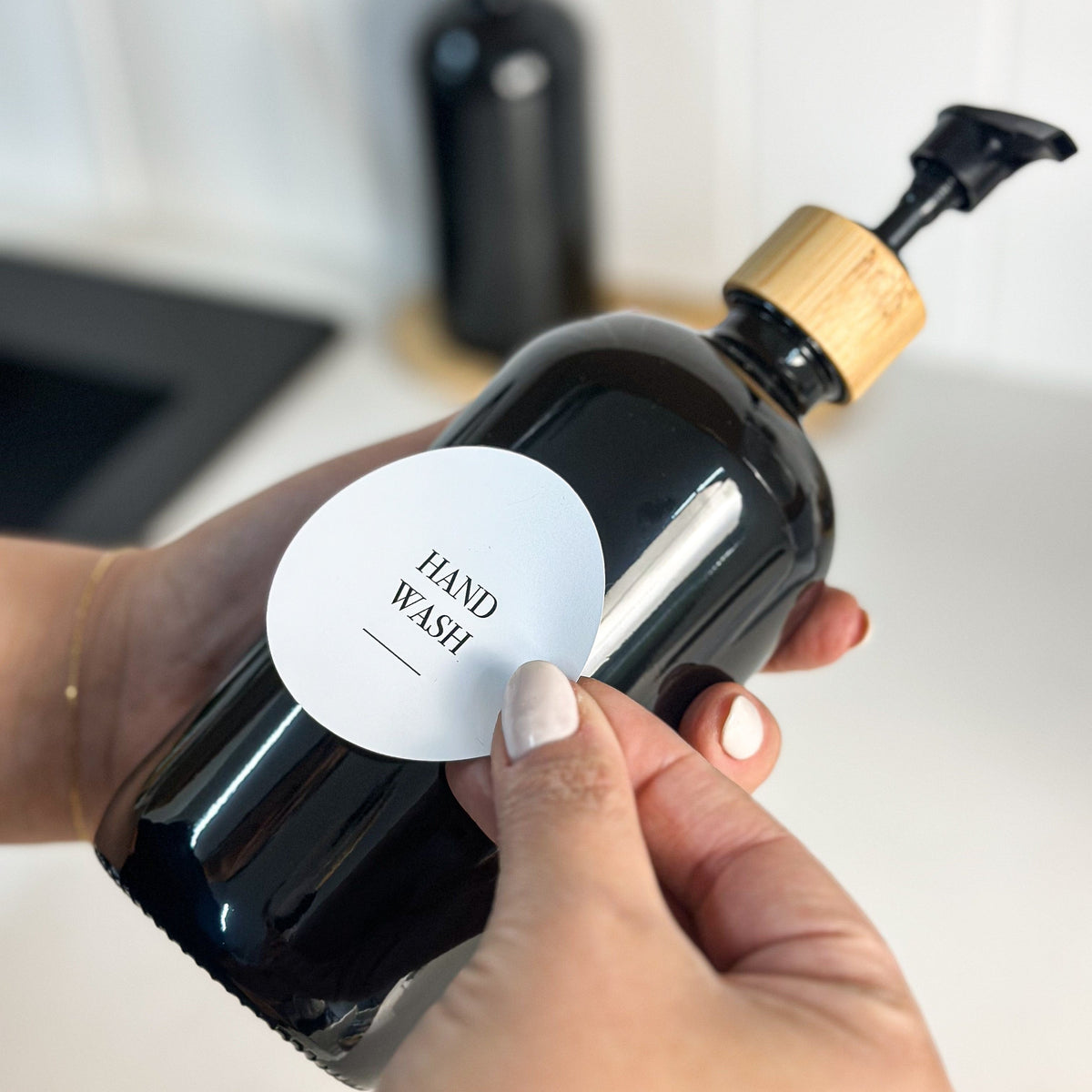 Shop Laundry & Cleaning Stickers (30 labels) Black or White | Laundry ...