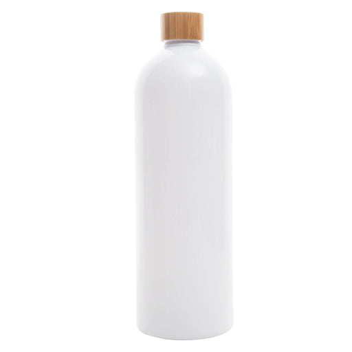 1L Screw Top Bottle (White) - Little Label Co - Bathroom Accessories - 20%,Bathroom & Cleaning,Bathroom Organisation,Kitchen Organisation,Laundry Organisation,Refillable Bottles