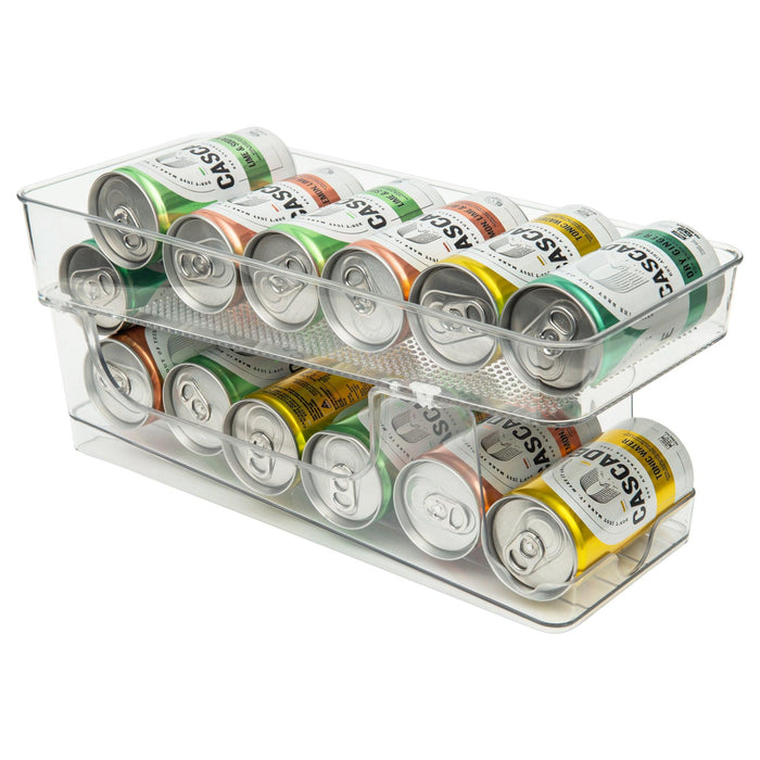 2 Level Rotating Can Organiser Small Cans - Little Label Co - Kitchen Organizers - 60%,Fridge Storage,Kitchen Organisation,Pantry Organisation