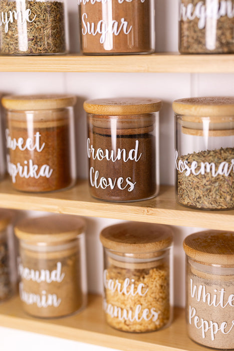 Custom Labels for Herb Spice Jars – Little Label Co