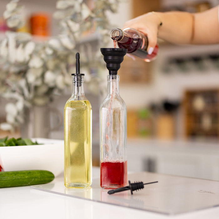 500ml Clear Oil & Vinegar Bottle
