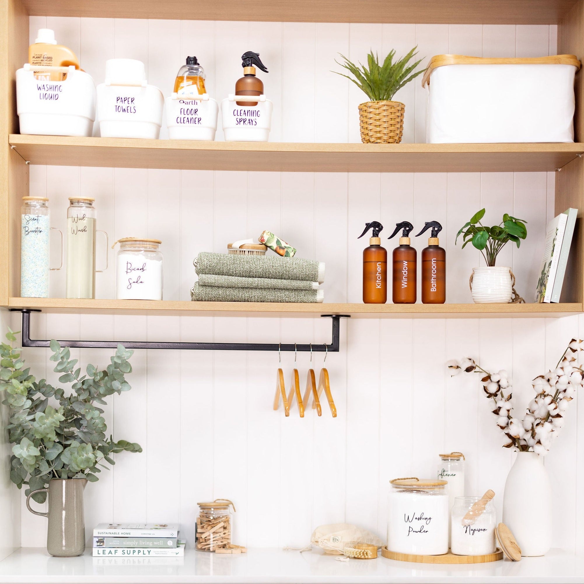 Custom Made Vinyl Labels for your Laundry, Linen and Bathroom – Little ...