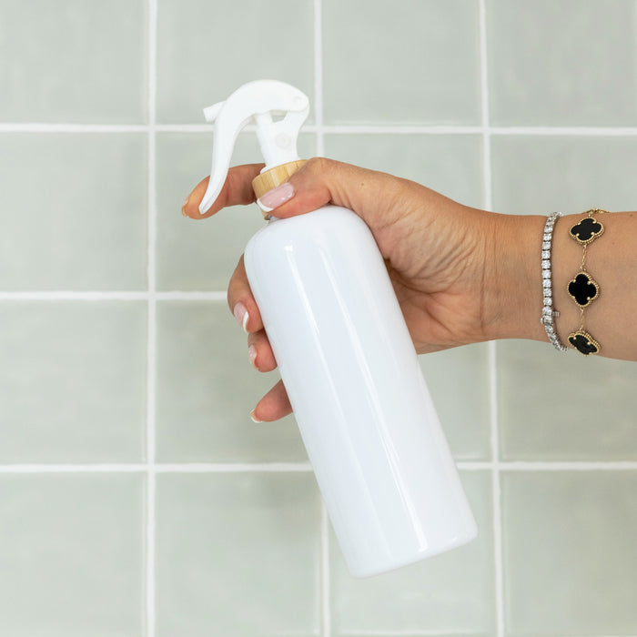 500ml Refillable Cleaning & Bathroom Bottle - Little Label Co Australia - The Home of Organisation For Kitchen, Bathroom, Laundry & More