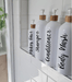 500ml Plastic Pump Bottle (White) - Little Label Co - Bathroom Accessories - 20%,Bathroom & Cleaning,Bathroom Organisation,Catchoftheday,Kitchen Organisation,Laundry Organisation,Refillable Bottles
