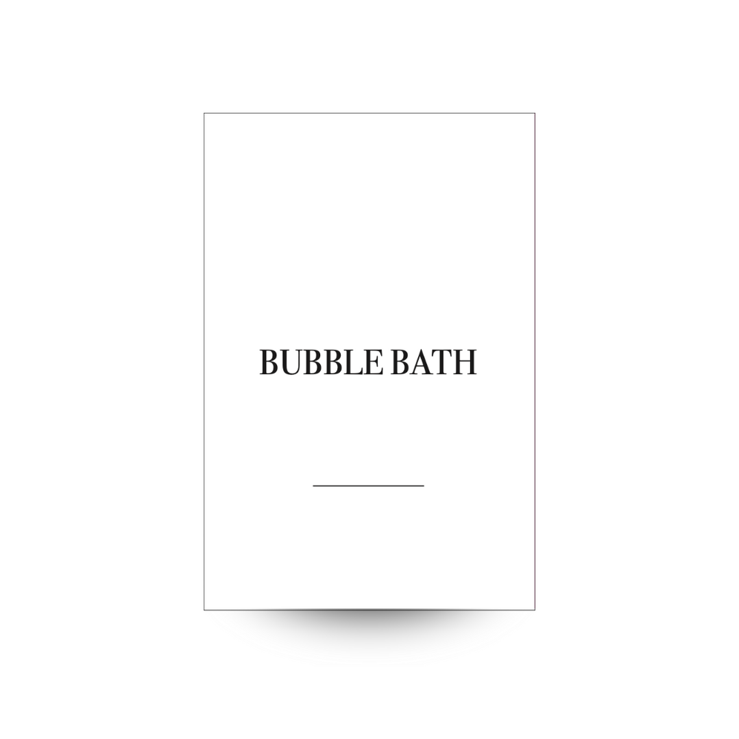 Bathroom Bottle Stickers 12 Label Pack — Little Label Co
