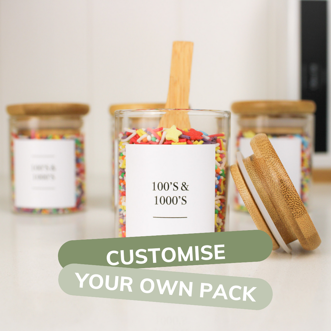Custom Herb & Spice Sticker Pack (6 Stickers)