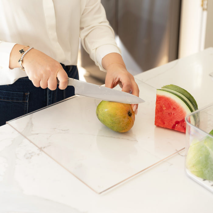 Acrylic Chopping Board - Little Label Co Australia - The Home of Organisation For Kitchen, Bathroom, Laundry & More
