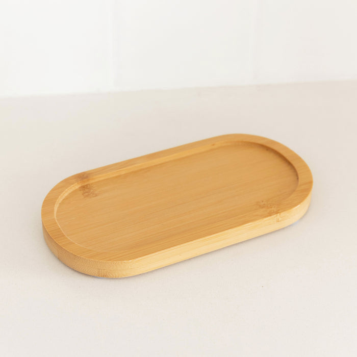 Round Bamboo Tray