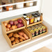 Stackable Bamboo Organiser Pantry Pack - Little Label Co The Home of Organisation For Kitchen, Bathroom, Laundry & More