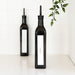 Black Oil & Vinegar Bottles - 500ml - Little Label Co The Home of Organisation For Kitchen, Bathroom, Laundry & More