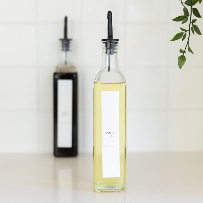 TESWEY 100 PCS Oil And Vinegar Labels For Iceland