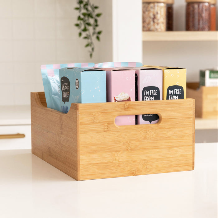 Bamboo Storage Tub Large