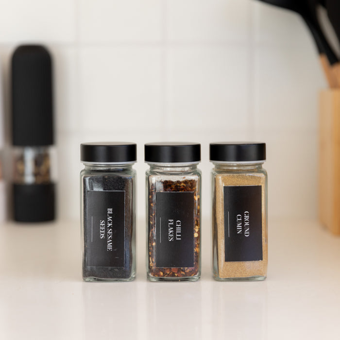 Black Shaker Spice Jar - 125ml