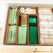Essential Acacia Wood Drawer Organiser Set of 6 - Little Label Co Australia - The Home of Organisation For Kitchen, Bathroom, Laundry & More