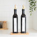 Oil & Vinegar Bottles with Gold Pourer Pack - Little Label Co The Home of Organisation For Kitchen, Bathroom, Laundry & More