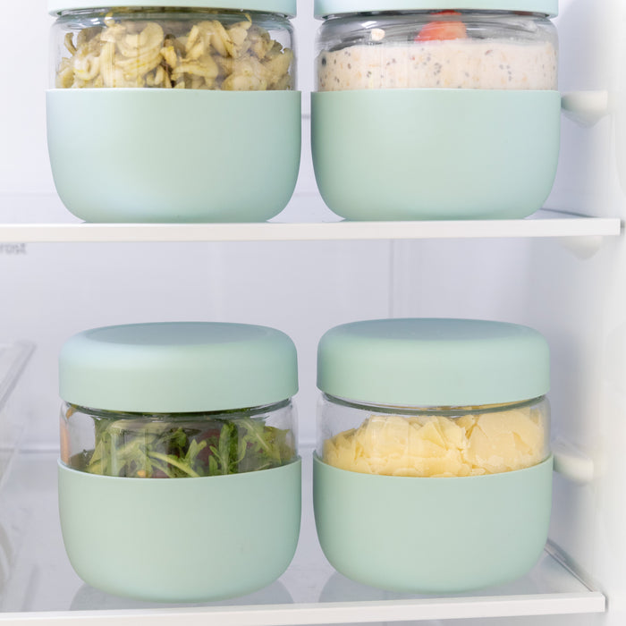 Glass Food Storage Jar - Little Label Co Australia - The Home of Organisation For Kitchen, Bathroom, Laundry & More
