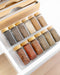 Bamboo Shaker Spice Jars - 125ml - Little Label Co The Home of Organisation For Kitchen, Bathroom, Laundry & More