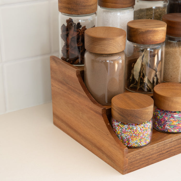 Acacia Wood Herb & Spice Shelf