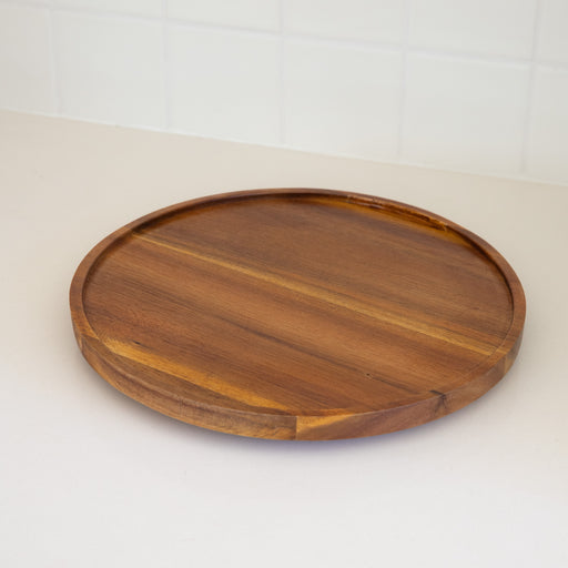Acacia Lazy Susan - Little Label Co Australia - The Home of Organisation For Kitchen, Bathroom, Laundry & More