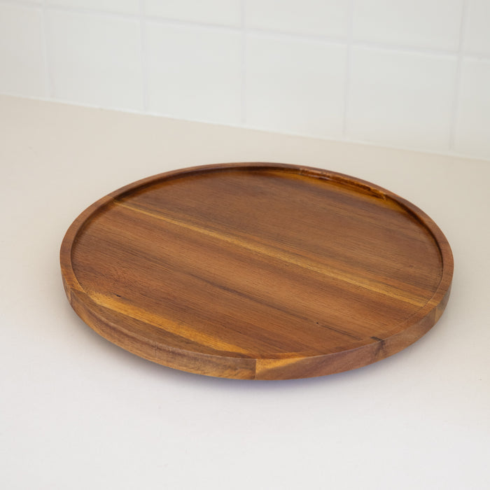 Acacia Lazy Susan - Little Label Co Australia - The Home of Organisation For Kitchen, Bathroom, Laundry & More
