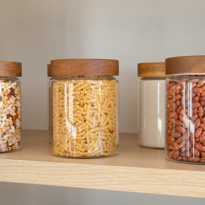 Ultimate Acacia Pantry Container Set