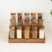 Large Acacia Spice Rack with 15 Acacia Shaker Spice Jars Pack - Little Label Co Australia - The Home of Organisation For Kitchen, Bathroom, Laundry & More