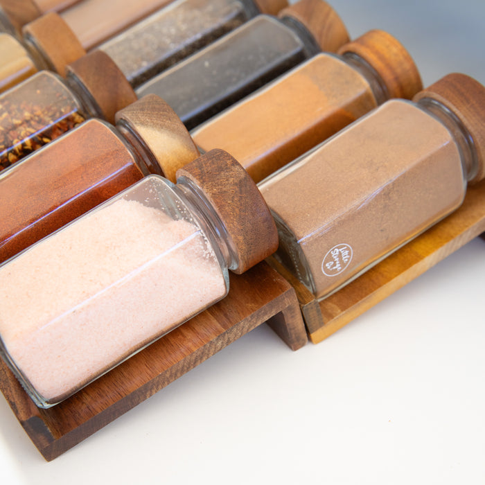 Acacia Drawer Spice Rack Pack - Little Label Co Australia - The Home of Organisation For Kitchen, Bathroom, Laundry & More