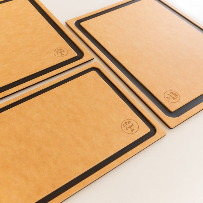 Wood Fibre Chopping Boards (3 Pack) - Little Label Co Australia - The Home of Organisation For Kitchen, Bathroom, Laundry & More