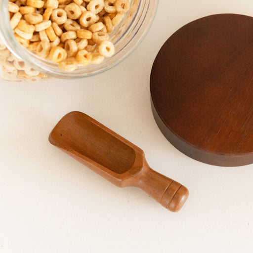 Acacia Wood Scoop - Little Label Co Australia - The Home of Organisation For Kitchen, Bathroom, Laundry & More