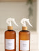Brown Frost Bottle with White Spray - 500ml - Little Label Co The Home of Organisation For Kitchen, Bathroom, Laundry & More