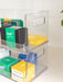 Clear Stackable Organiser Large - Little Label Co The Home of Organisation For Kitchen, Bathroom, Laundry & More