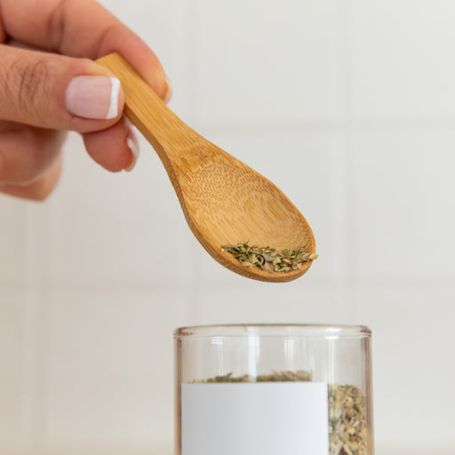 Herb and Spice Mini Wooden Spoon for Spice Jars - Little Label Co Australia - The Home of Organisation For Kitchen, Bathroom, Laundry & More