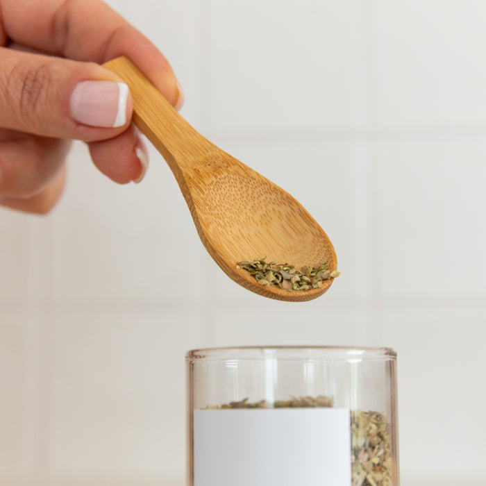 Herb and Spice Mini Wooden Spoon for Spice Jars - Little Label Co Australia - The Home of Organisation For Kitchen, Bathroom, Laundry & More