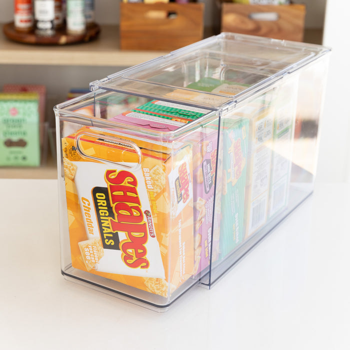 Clear Modular Drawer Organiser Large - Little Label Co Australia - The Home of Organisation For Kitchen, Bathroom, Laundry & More