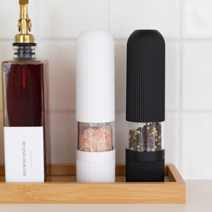 Bamboo Countertop Seasoning Station